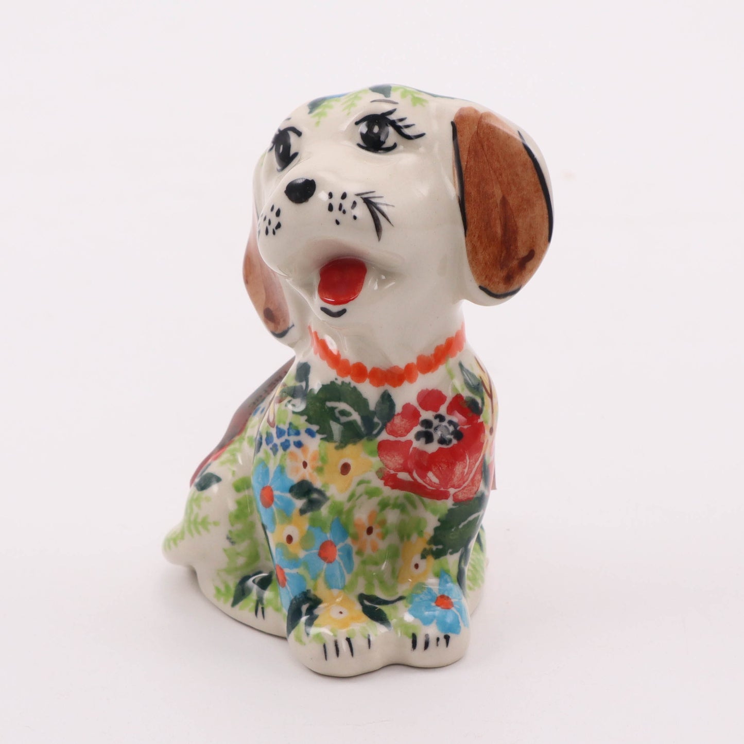 2"x3" Puppy Figurine. Pattern: Soft Breeze