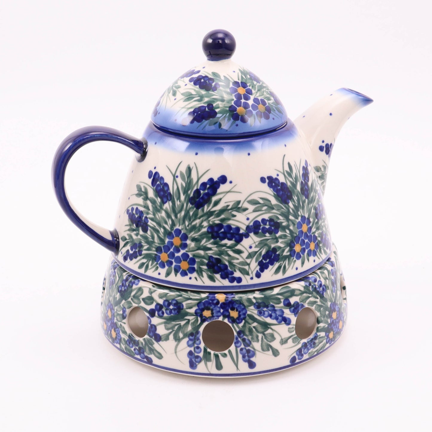1L Bell Teapot with Warmer. Pattern: Chelsea
