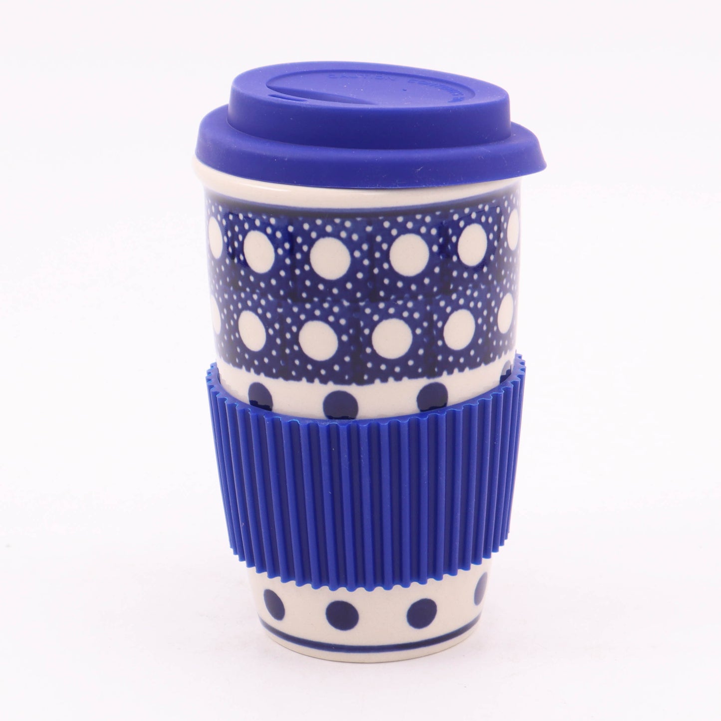12oz Travel Mug. Pattern: By Design