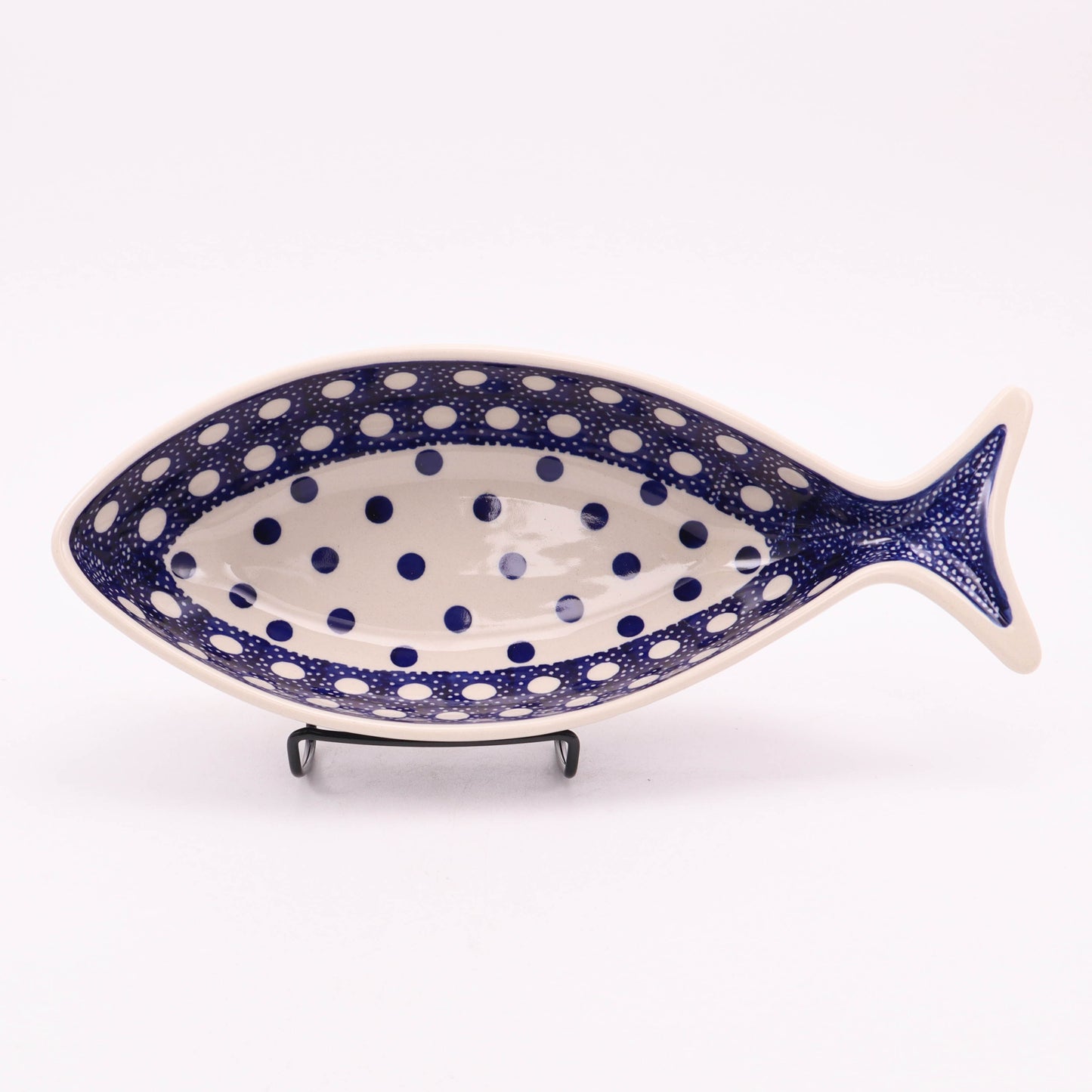 12"x5" Fish Bowl. Pattern: By Design