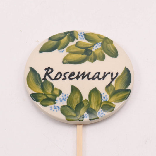 Garden Herb Label .Pattern: Rosemary