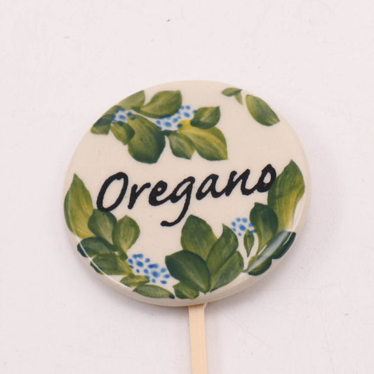 Garden Herb Label .Pattern: Oregano