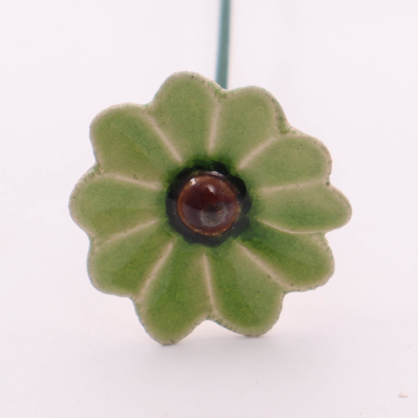 Small Flower Pattern: Green