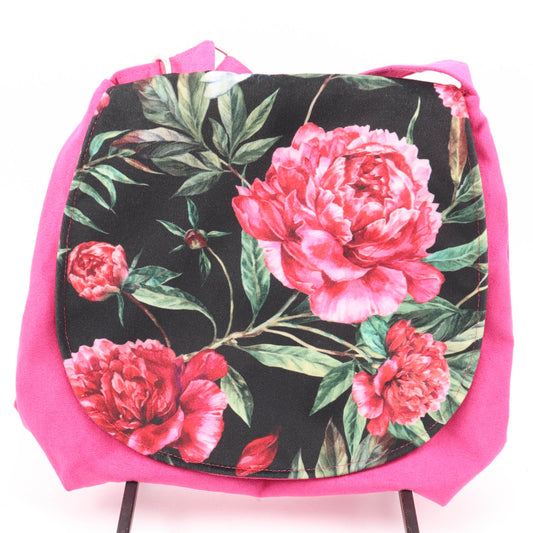 Magenta Microfiber Poppy Handbag