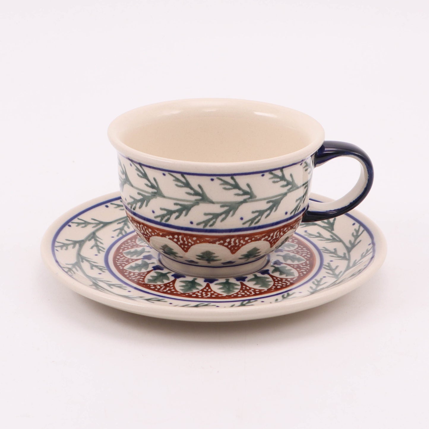 6oz Teacup with Saucer 2nd. Pattern: Pine