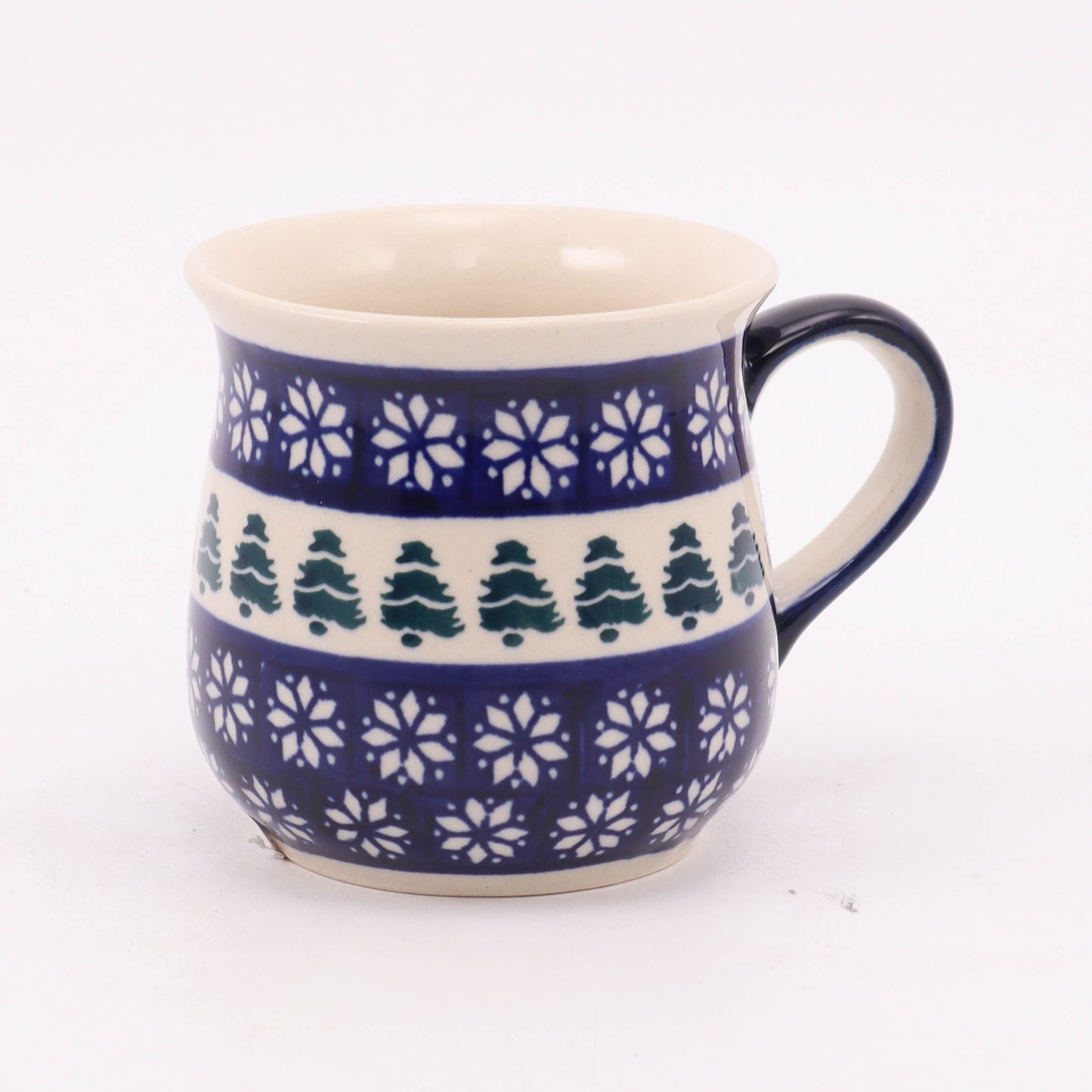 10oz Curved Mug 2nd. Pattern: Cobalt Pine