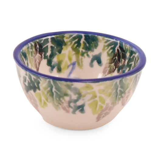 3" Dipping Bowl. Pattern: Greenery
