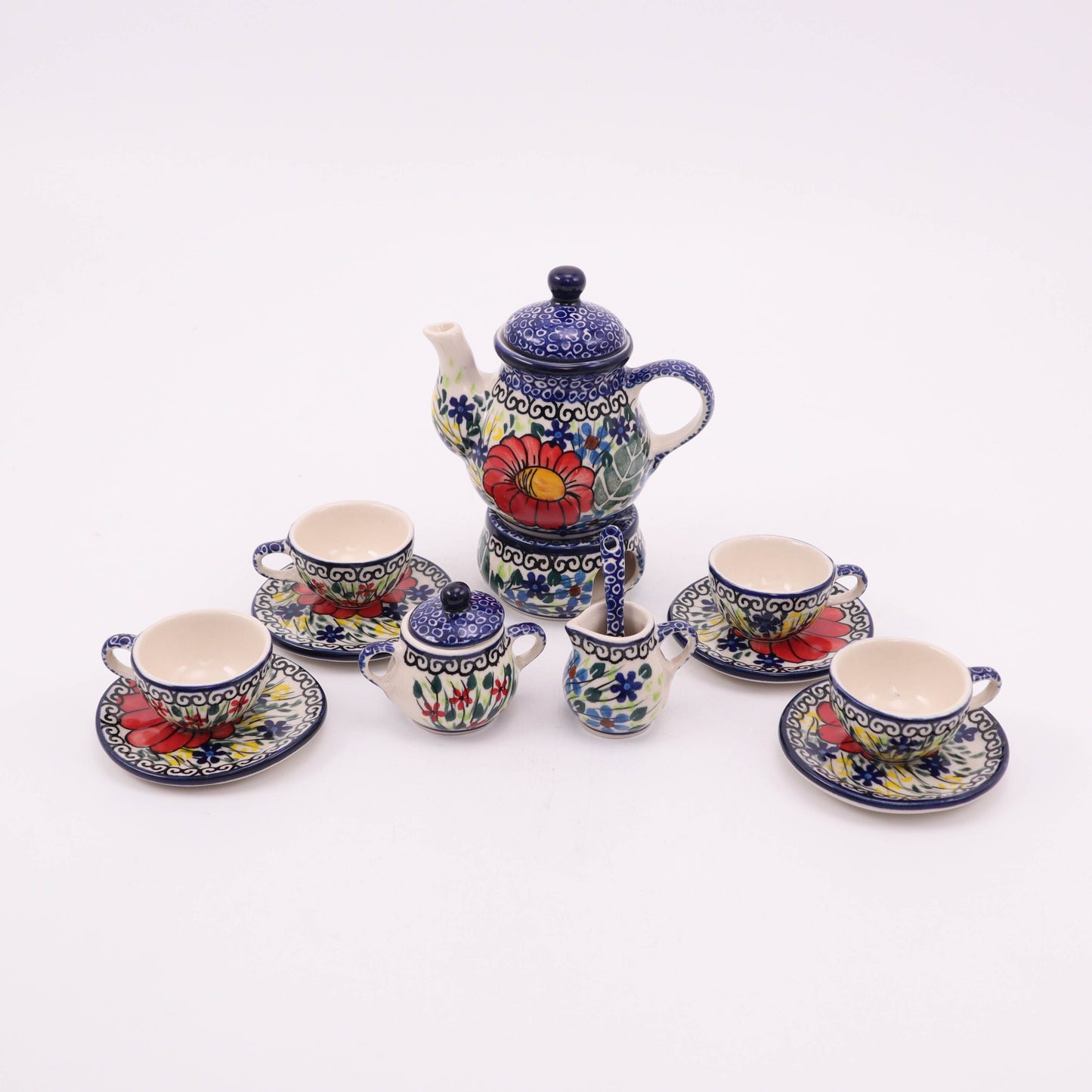 Mini Tea Set. Pattern: A20