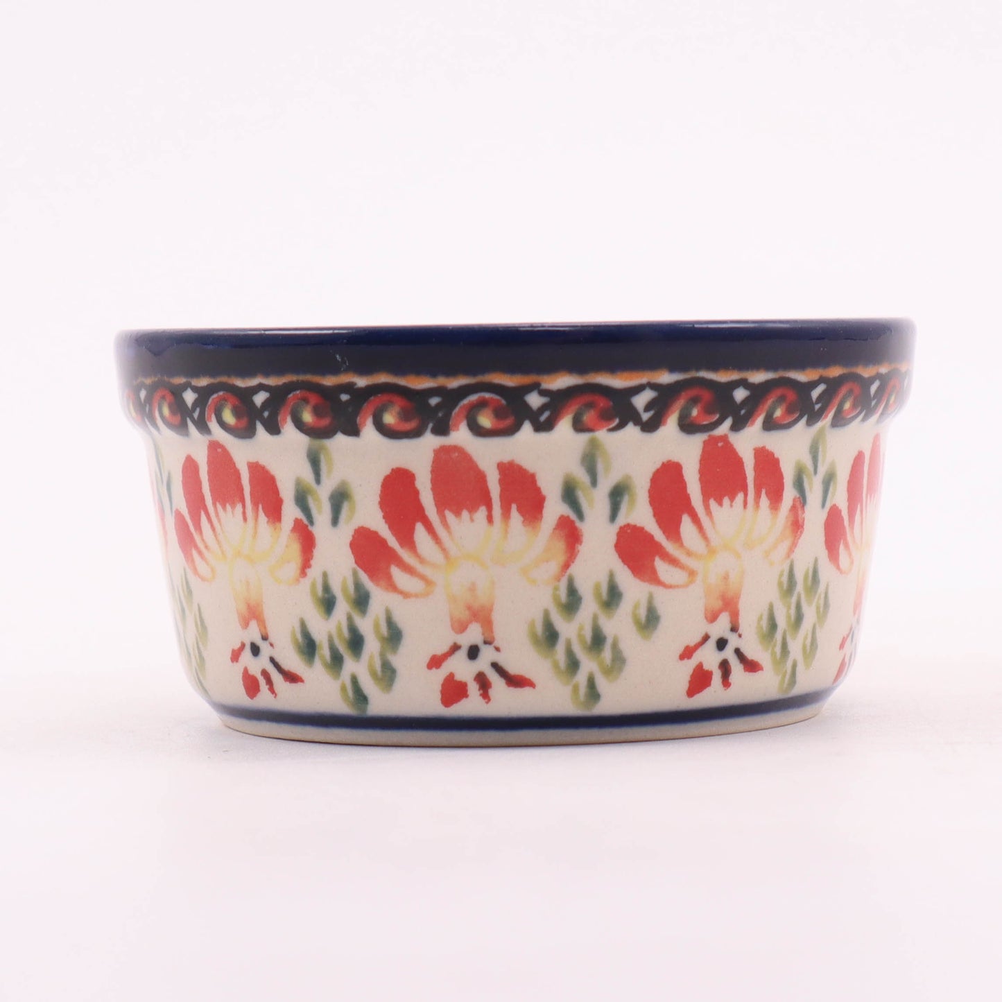 3.5" Dipping Bowl. Pattern: Curb Appeal