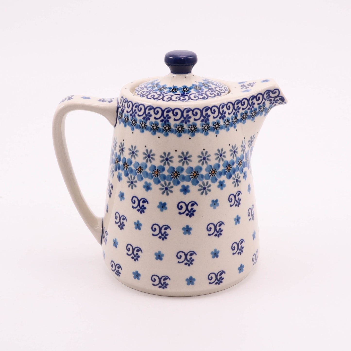 34oz Modern Teapot. Pattern: Country Charm
