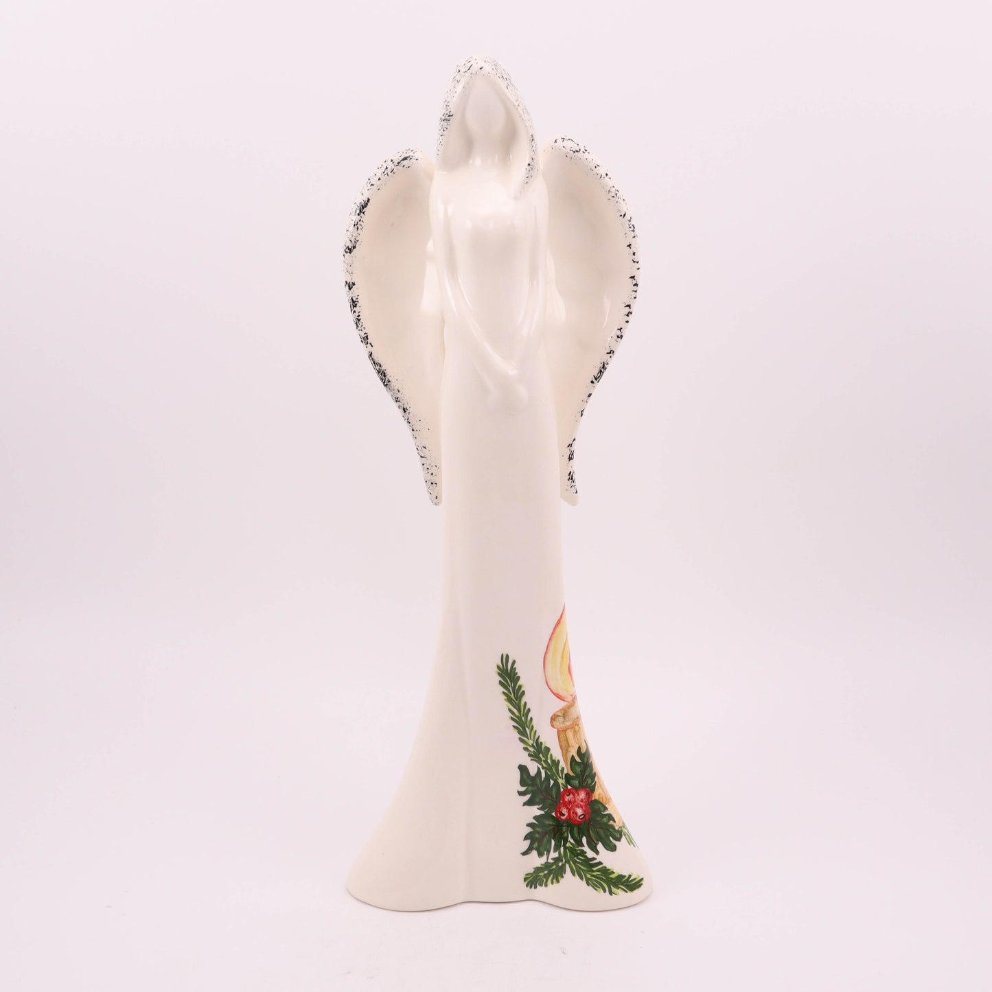 17" Angel Figurine. Pattern: Candles
