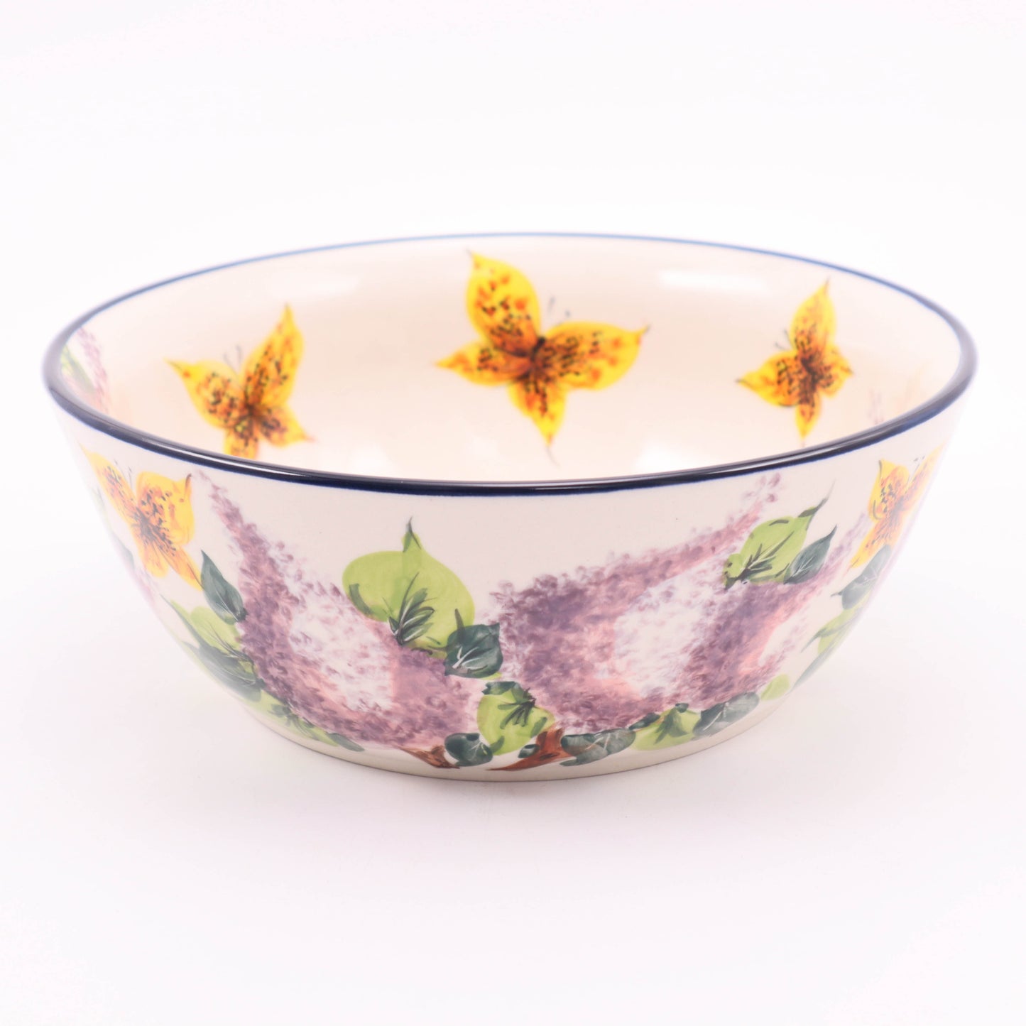 9" Serving Bowl. Pattern: Lovely Lilac