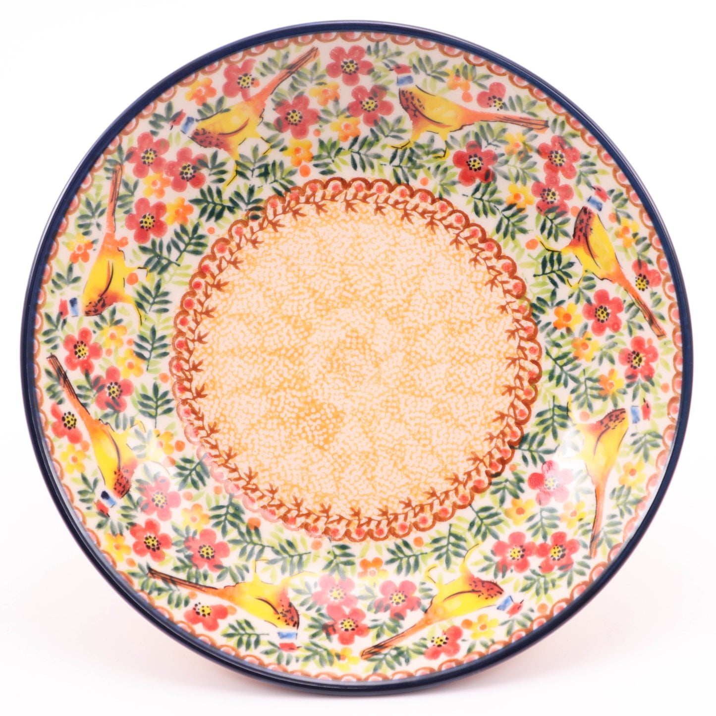 8.5" Pasta Plate. Pattern: Autumn Glow