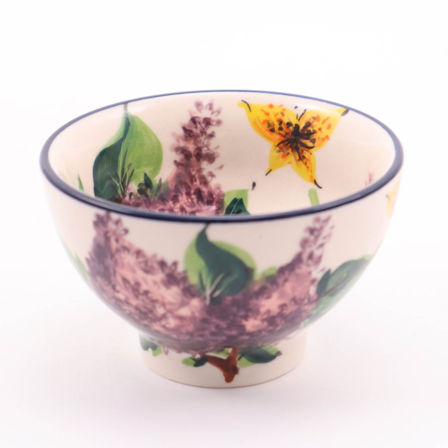 4"x2" Small Ice Cream Bowl. Pattern: Lovely Lilac