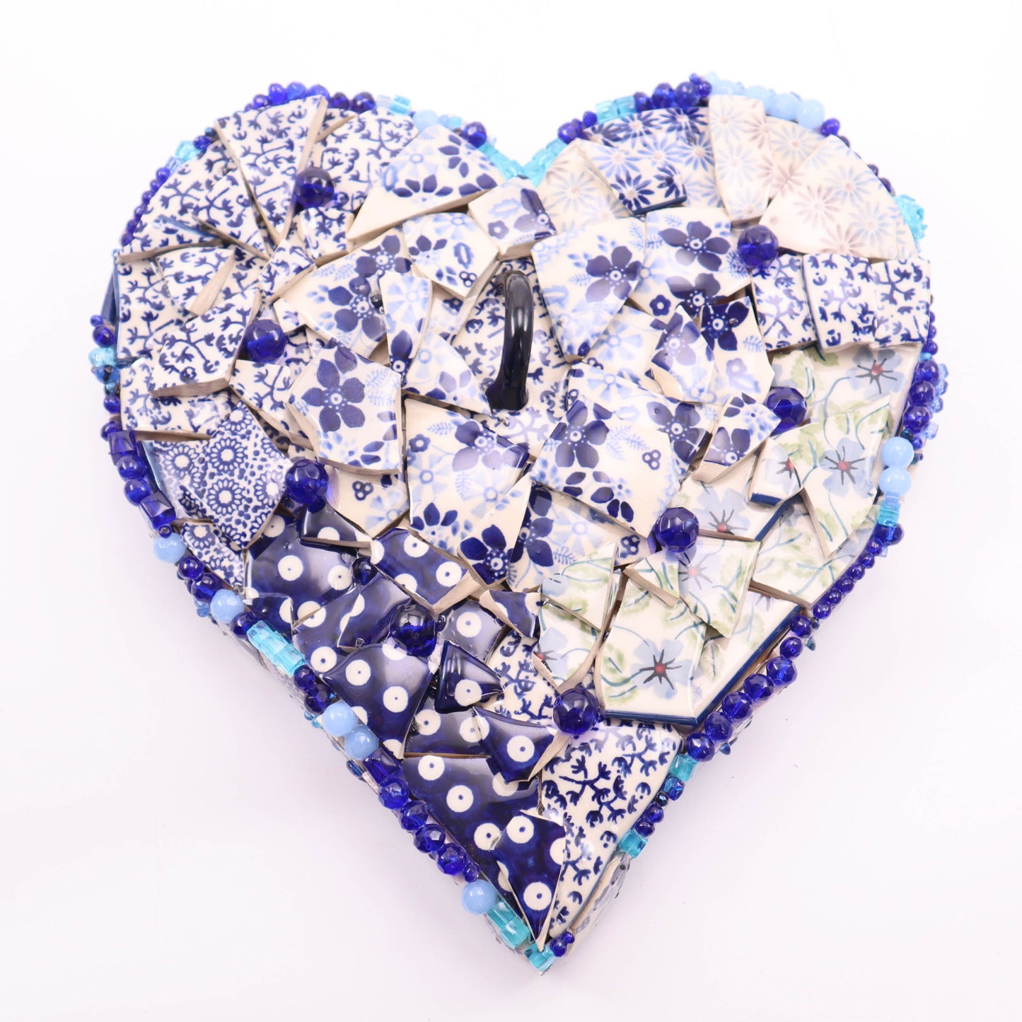 11"x12" Mosaic Heart. Pattern: A