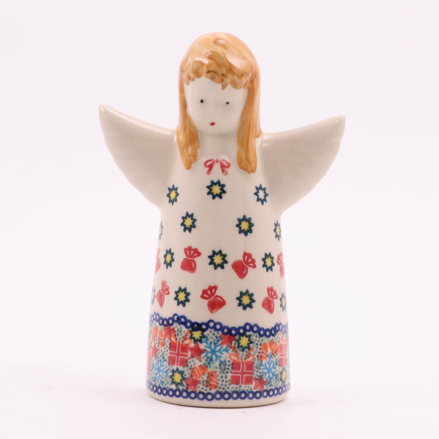 4"x6" Flat Angel Figurine. Pattern: Gifts