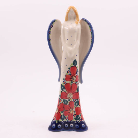 11" Medium Angel Figurine. Pattern: Love Song