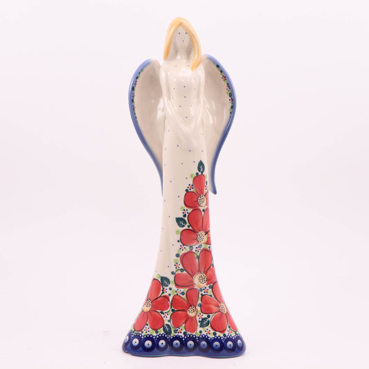 14.5" Large Angel Figurine. Pattern: Love Song