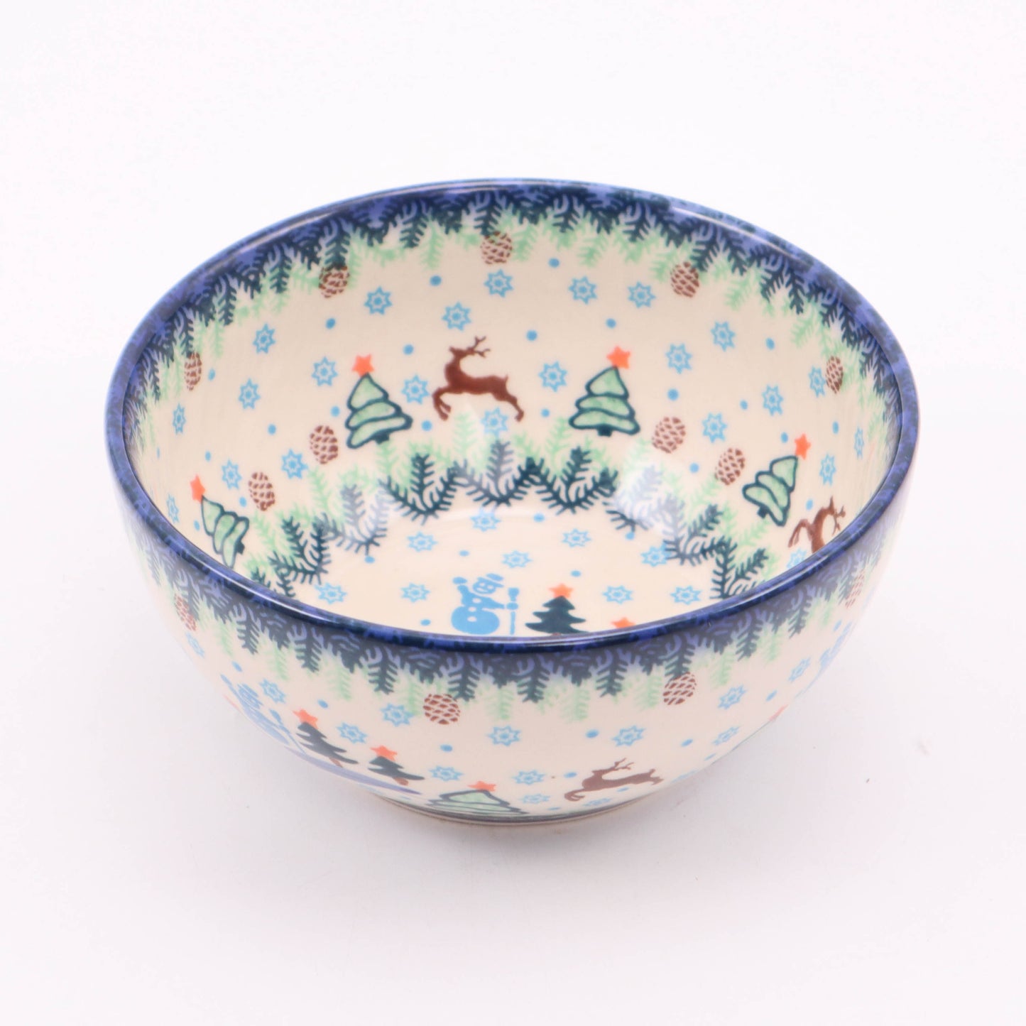 6" Cereal Bowl. Pattern: Merry Merry