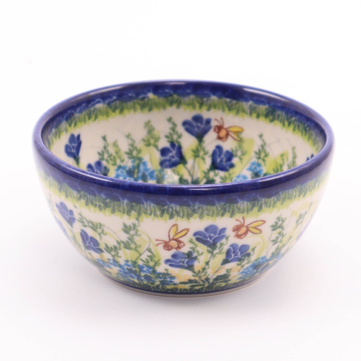 5" Bowl. Pattern: Blue Nectar