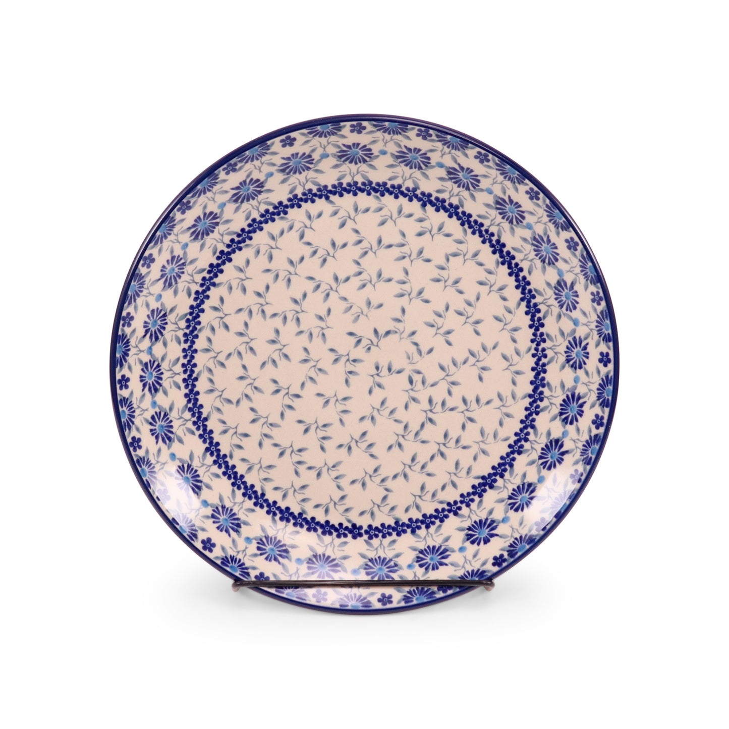 10.5" Dinner Plate. Pattern: Blue Bayou