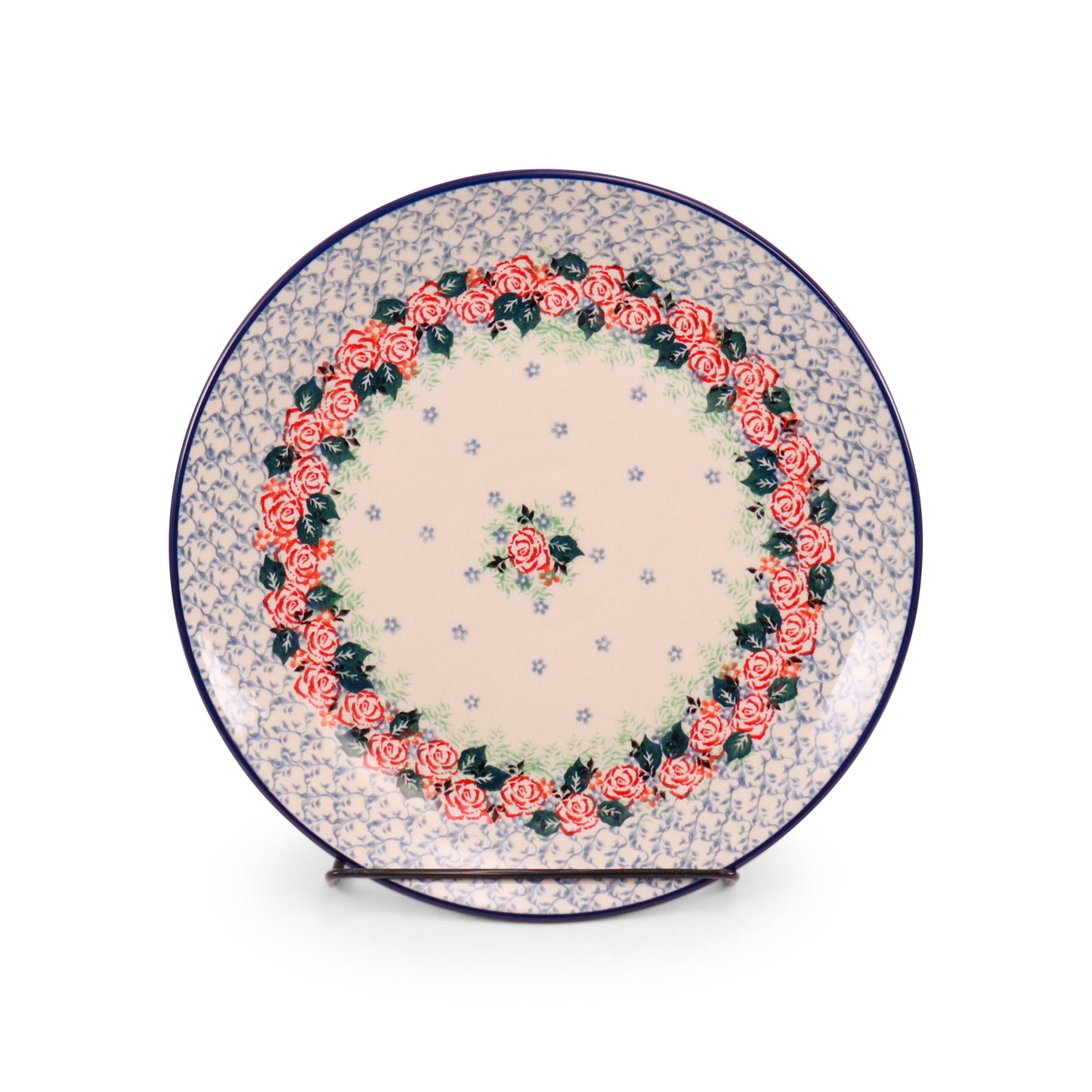 10" Dinner Plate. Pattern: Everything's Rosy