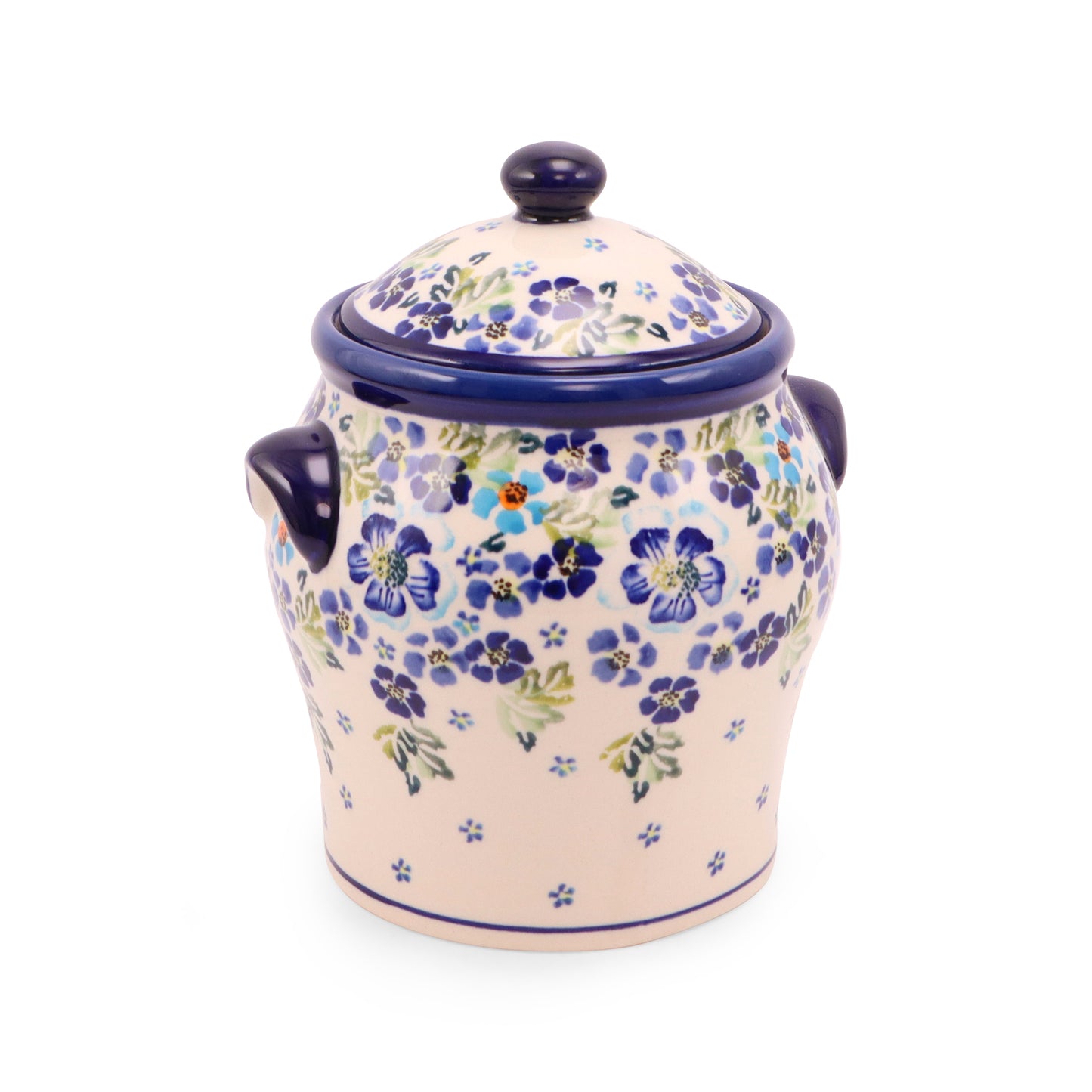 1.5L Canister with Lid. Pattern: Precious Petals