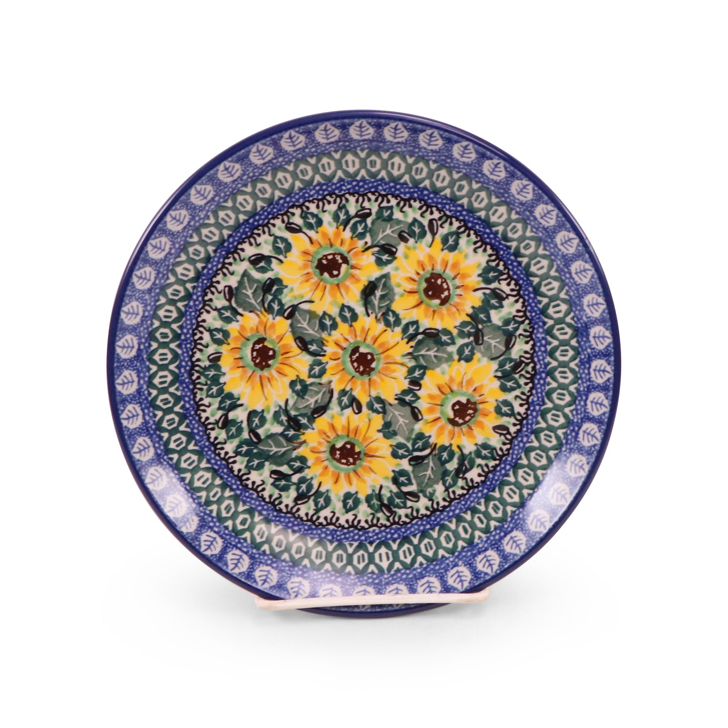 8" Dessert Plate. Pattern: Black Eyed Susan