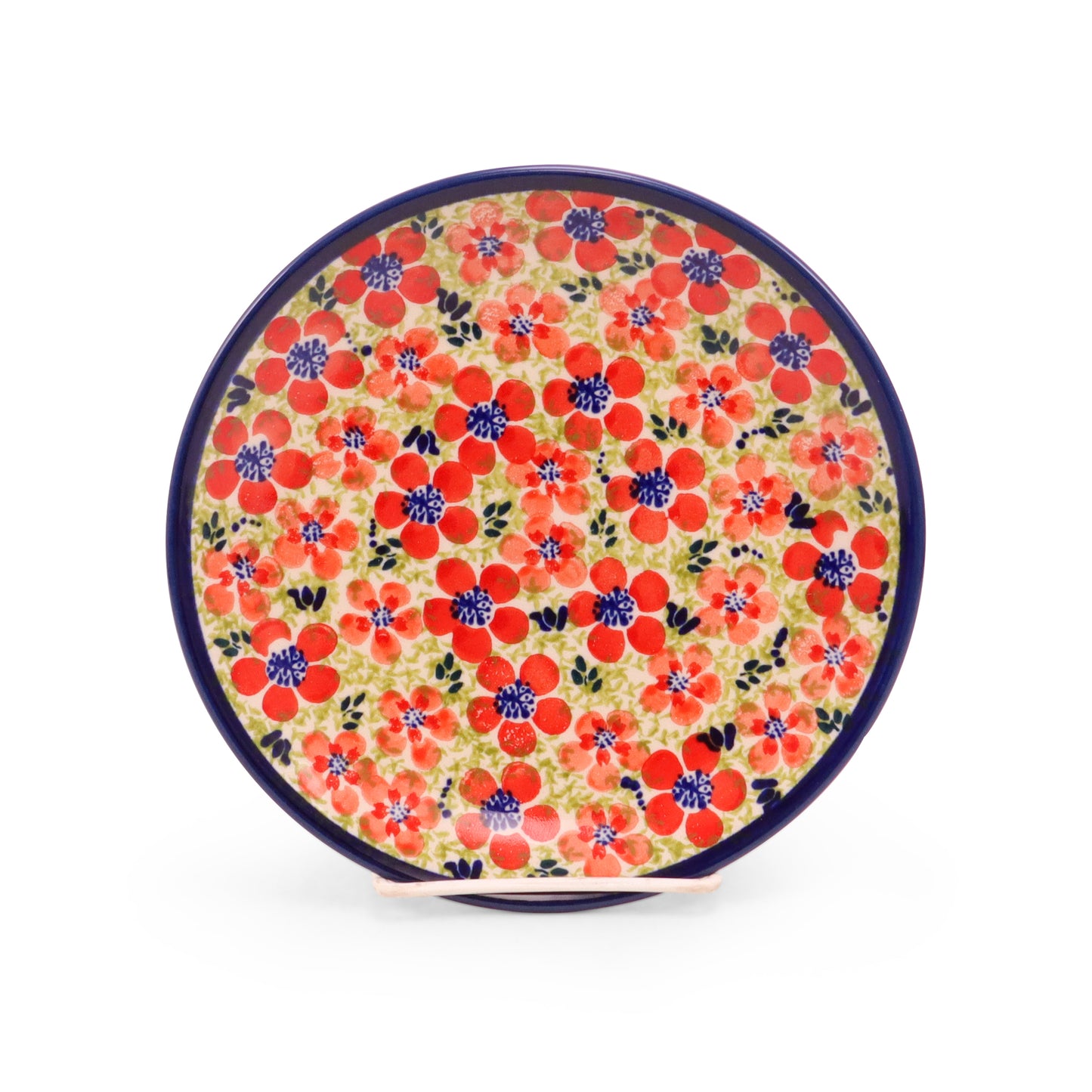 7.5" Dessert Plate. Pattern: Crimson Tide