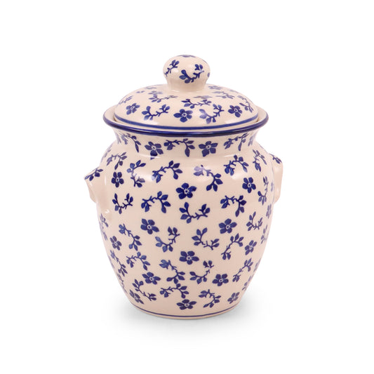 1.15L Medium Container with Lid. Pattern: 142B