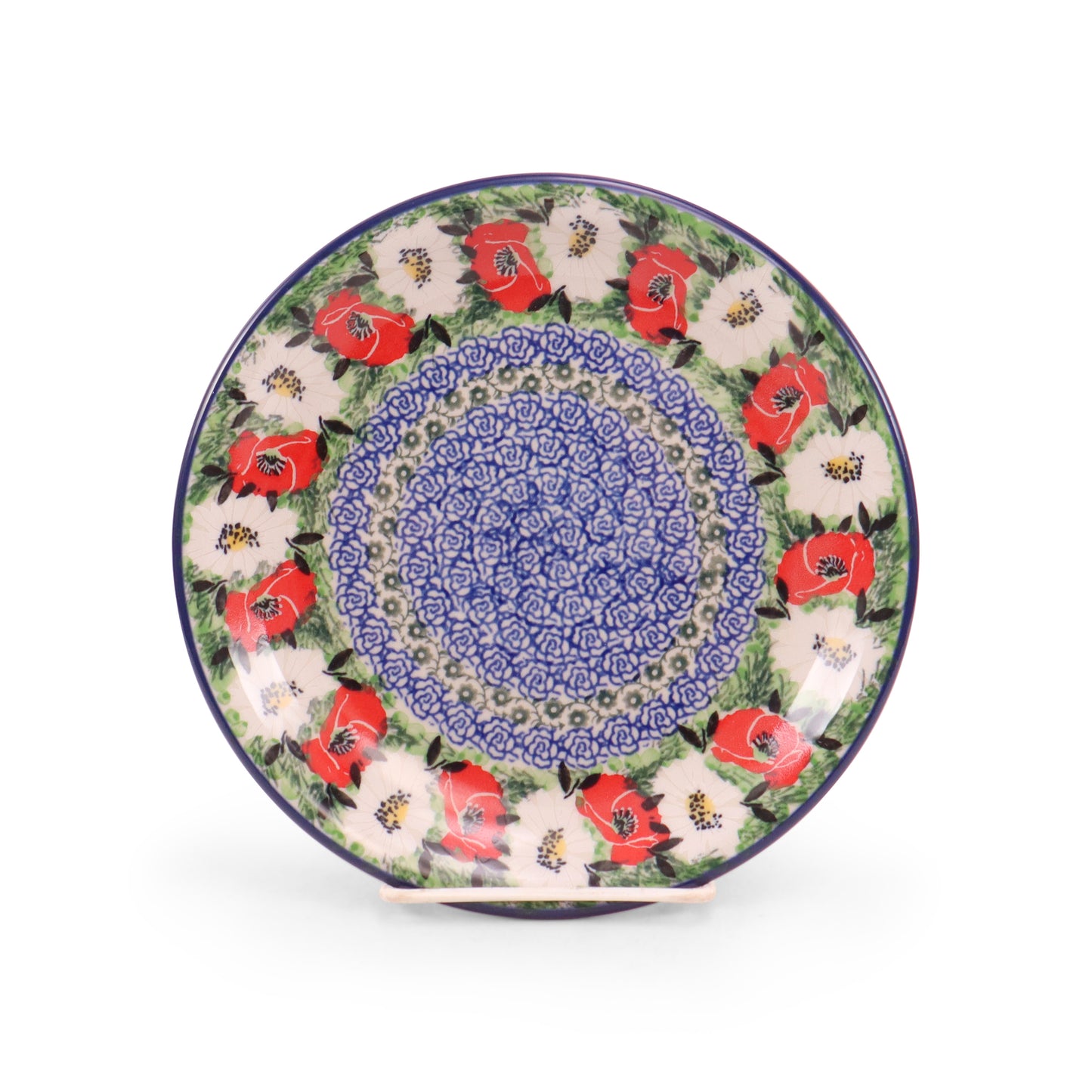 8.5" Dessert Plate. Pattern: Polish Summer