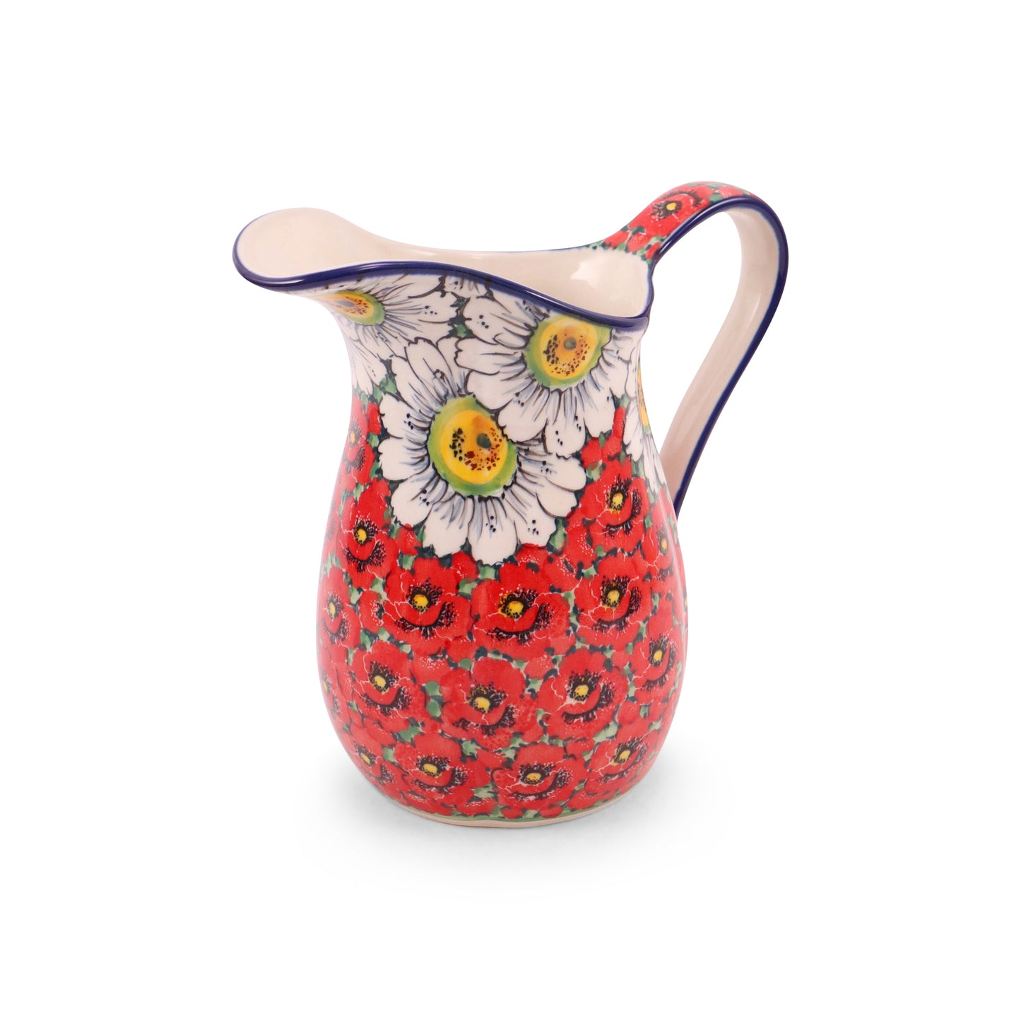 1.5L Pitcher. Pattern: Scarlet Daisy