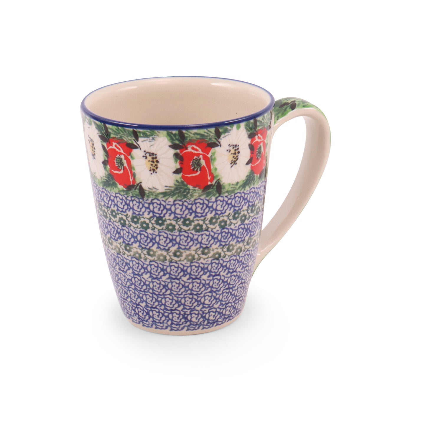 22oz Mega Mug. Pattern: Polish Summer