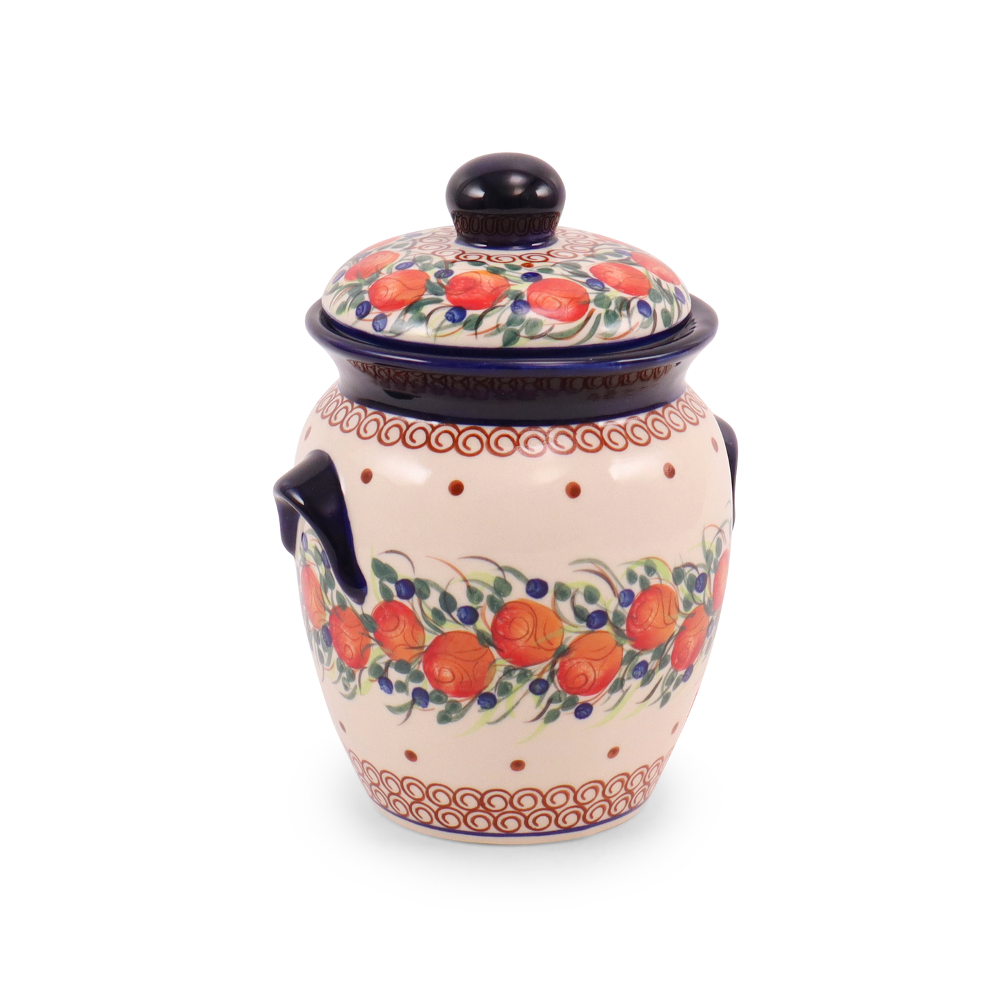 1L Small Container with Lid 2Q. Pattern: B17P