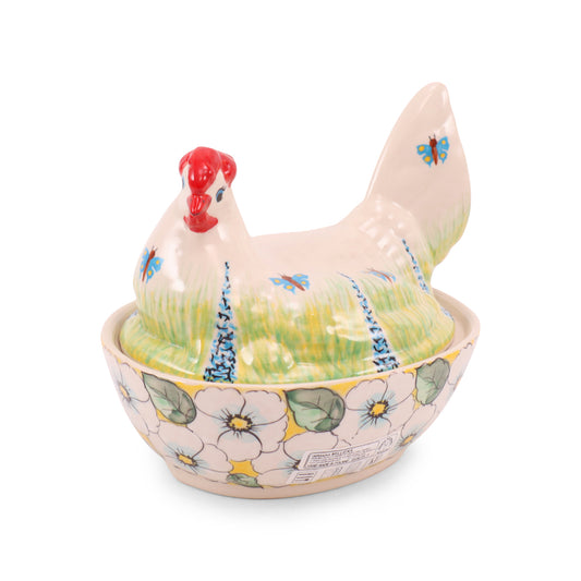 7"x5.5"x7" Hen Container. Pattern: A53