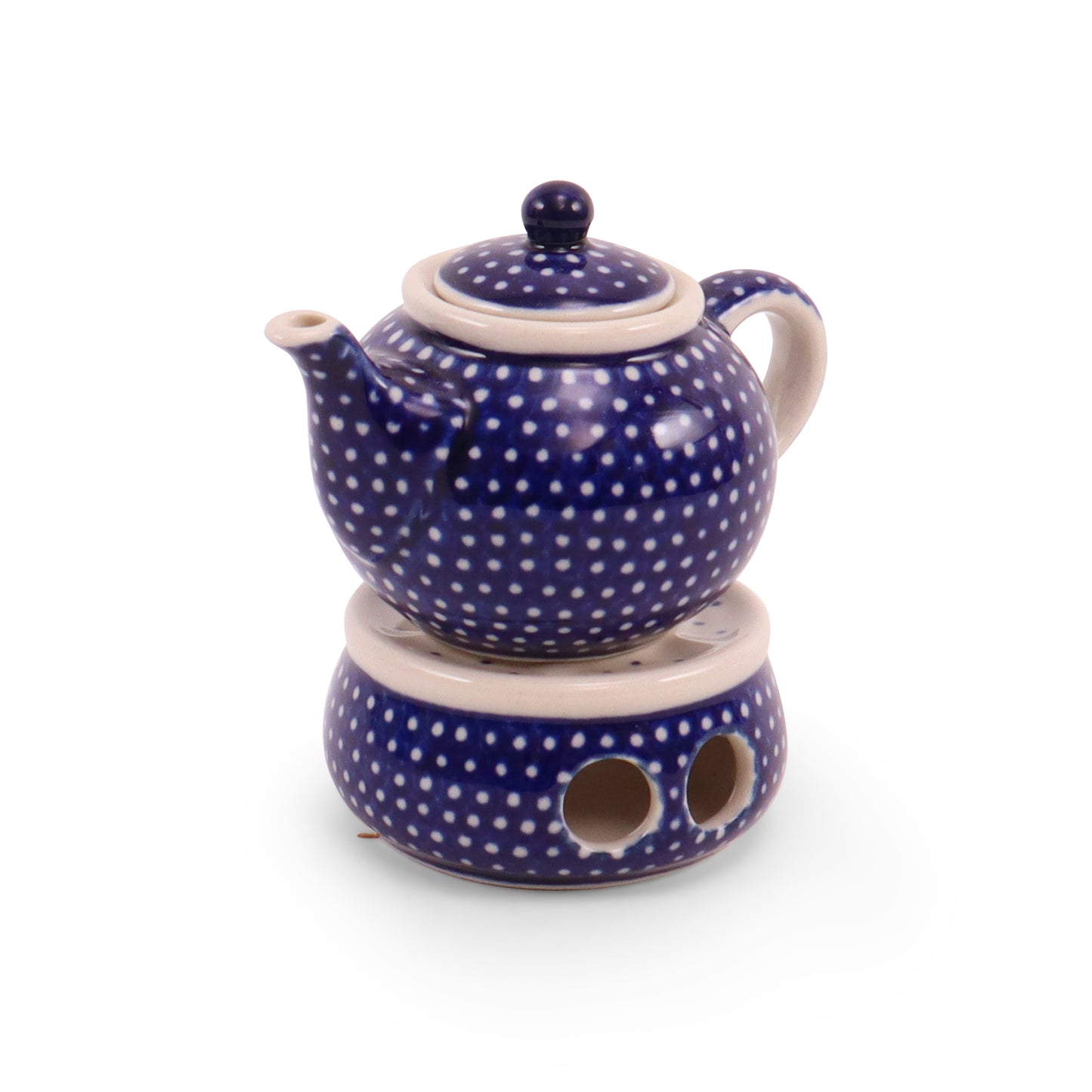 4" Mini Teapot and Warmer. Pattern: 1123