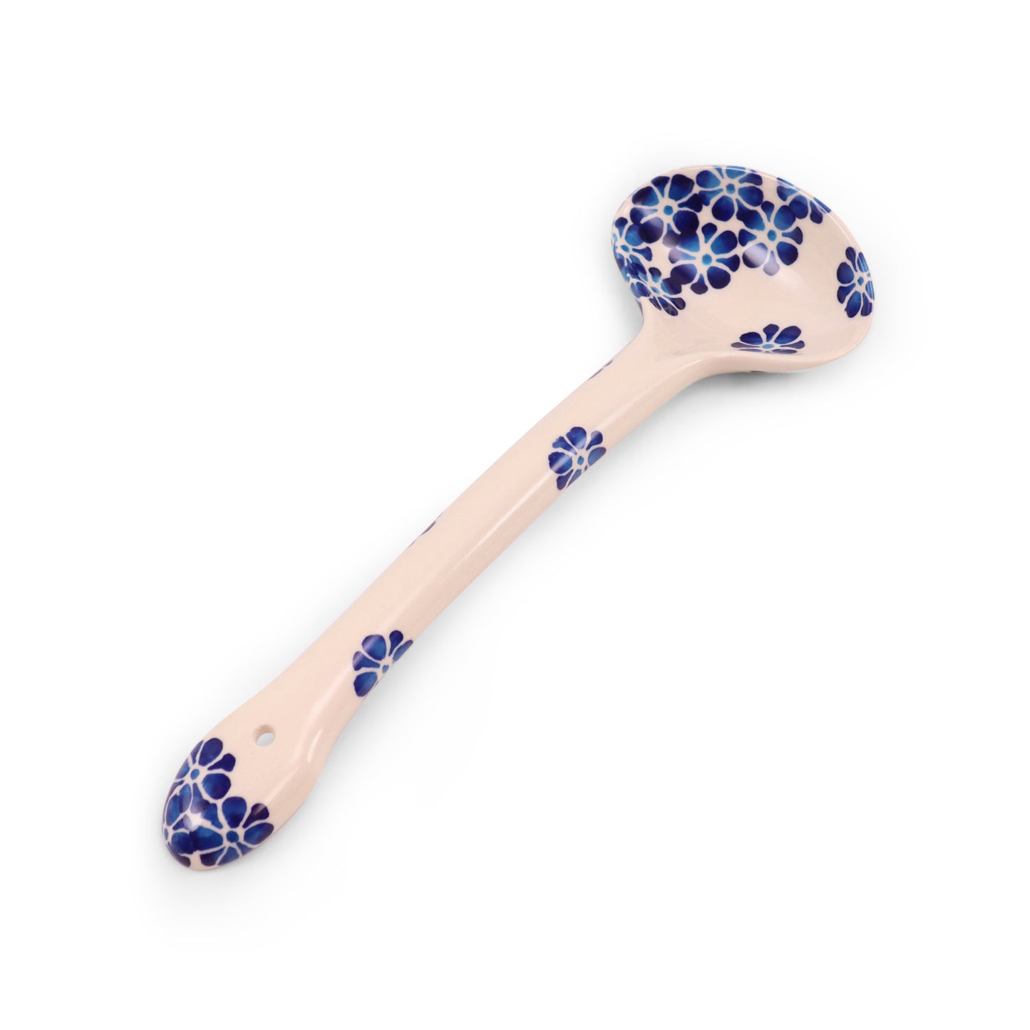 11" Salad Spoon. Pattern: Sweet Petunia